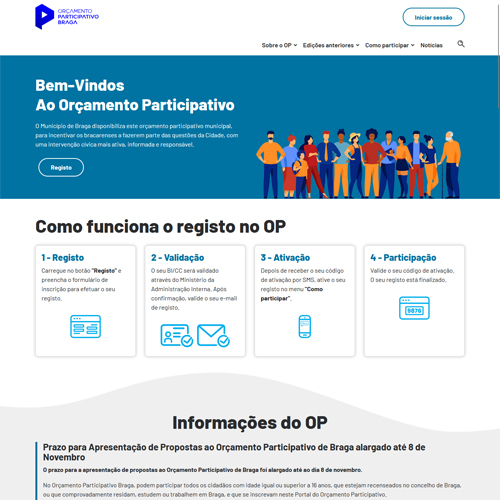 8ª edição do Orçamento Participativo de Braga